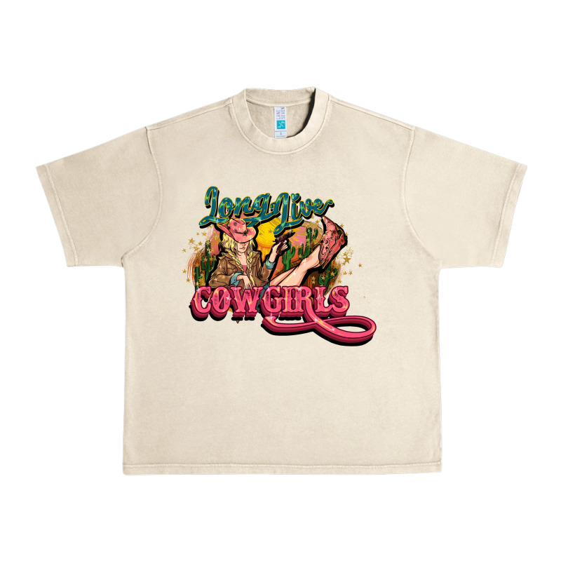 Long Life Cowgirls Urban Heavy Tee by HowdyJamesFarm | Teevron