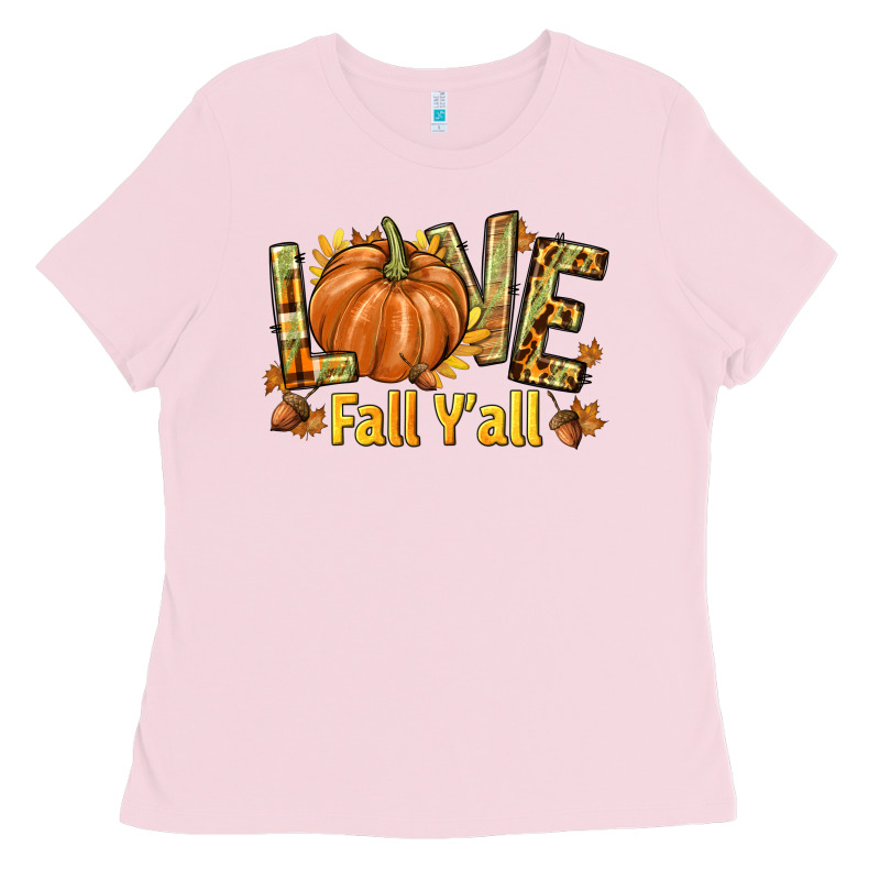 Love Fall Y'all Ladies Tee by texasbilliewilder | Teevron