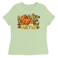 Matcha Love Fall Y'all Ladies Tee - texasbilliewilder
