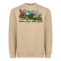 Peace Love Kiko Goat Heavyweight Sweatshirt | Teevron