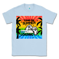 Dusty Blue game on summer loading Classic Tee - TumblerDesignByShophia