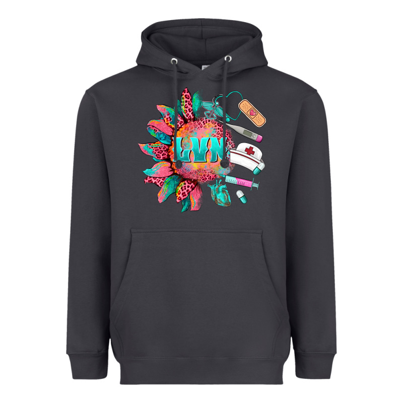 Western Licensed Vocational Nurse Medical Instruments Heavyweight Hoodie by BarkalooDesign | Teevron