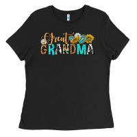Black Western Great Grandma Ladies Tee - texasbilliewilder