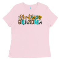 Bubblegum Pink Western Great Grandma Ladies Tee - texasbilliewilder