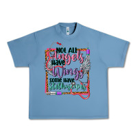 Pebble Blue cowgirl not all angels have wings Urban Heavy Tee - CowGirlArtShop
