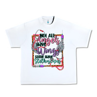 White cowgirl not all angels have wings Urban Heavy Tee - CowGirlArtShop