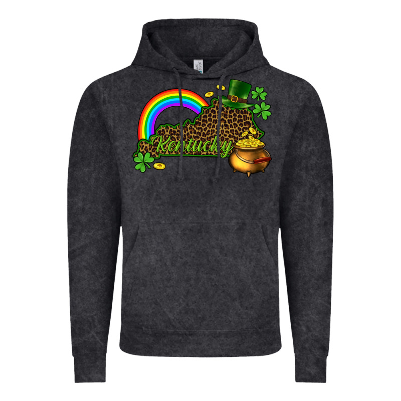 Kentucky Map St.patricks Vintage Hoodie by CowGirlArtShop | Teevron