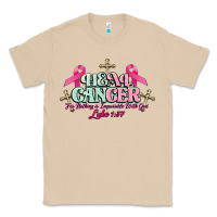 Mushroom Heal Cancer Luke 1:37 cross Cancer Awareness Classic Tee - HowdyJamesFarm