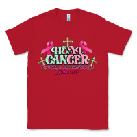 Red Heal Cancer Luke 1:37 cross Cancer Awareness Classic Tee - HowdyJamesFarm