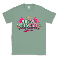 Sage Heal Cancer Luke 1:37 cross Cancer Awareness Classic Tee - HowdyJamesFarm