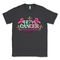 Smoke Heal Cancer Luke 1:37 cross Cancer Awareness Classic Tee - HowdyJamesFarm
