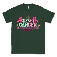 Sports Green Heal Cancer Luke 1:37 cross Cancer Awareness Classic Tee - HowdyJamesFarm