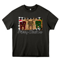 Asphalt Merry Christmas Teeth Heavy Core Tee - Bettercallsaul