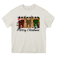 Merry Christmas Teeth Heavy Core Tee | Teevron