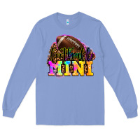 Colony Blue football mini Long Sleeve Tee - OliviaCreatesArt
