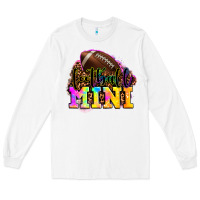 White football mini Long Sleeve Tee - OliviaCreatesArt