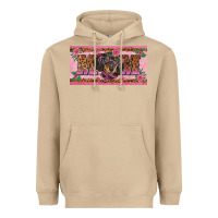 Mushroom danchshund mom license plate template Heavyweight Hoodie - BarkalooDesign