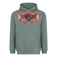 Sage danchshund mom license plate template Heavyweight Hoodie - BarkalooDesign