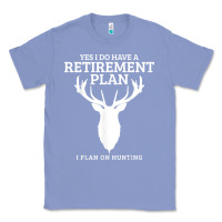 Colony Blue Hunting Retirement Plan Funny Elk Deer Retired Hunter Gift Classic Tee - longCreatives