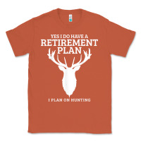 Copper Hunting Retirement Plan Funny Elk Deer Retired Hunter Gift Classic Tee - longCreatives