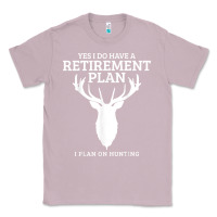 Lilac Hunting Retirement Plan Funny Elk Deer Retired Hunter Gift Classic Tee - longCreatives