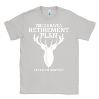 Moon Dust Hunting Retirement Plan Funny Elk Deer Retired Hunter Gift Classic Tee - longCreatives