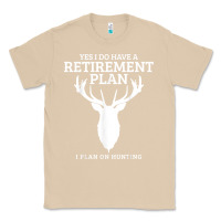 Mushroom Hunting Retirement Plan Funny Elk Deer Retired Hunter Gift Classic Tee - longCreatives