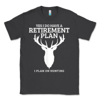 Smoke Hunting Retirement Plan Funny Elk Deer Retired Hunter Gift Classic Tee - longCreatives