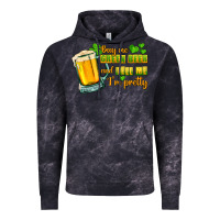 Cloud Black Buy me green beer and tell me i'm pretty Vintage Hoodie - CowGirlArtShop