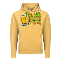 Buy Me Green Beer And Tell Me I'm Pretty Vintage Hoodie | Teevron