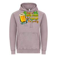 Vintage Zinc Buy me green beer and tell me i'm pretty Vintage Hoodie - CowGirlArtShop