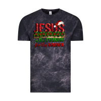 Cloud Black jesus is the reason for the season Vintage Tee - CowGirlArtShop