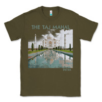 India Agra Taj Mahal Mausoleum Travel Tourist Classic Tee | Teevron