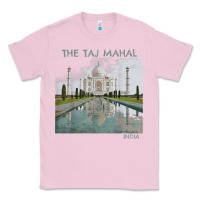 Bubblegum Pink india agra taj mahal mausoleum travel tourist Classic Tee - longCreatives