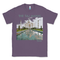 Lavender india agra taj mahal mausoleum travel tourist Classic Tee - longCreatives