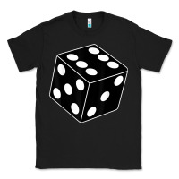 Black black gaming dice halloween costume cool quirky funny Classic Tee - longCreatives