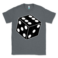 Charcoal Heather black gaming dice halloween costume cool quirky funny Classic Tee - longCreatives