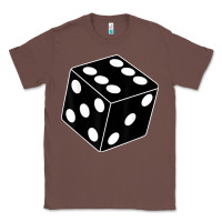 Chestnut black gaming dice halloween costume cool quirky funny Classic Tee - longCreatives