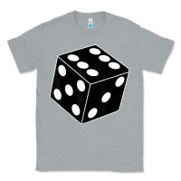Heather Grey black gaming dice halloween costume cool quirky funny Classic Tee - longCreatives