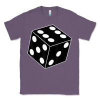 Lavender black gaming dice halloween costume cool quirky funny Classic Tee - longCreatives