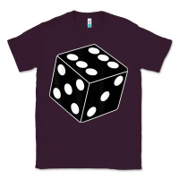 Plum black gaming dice halloween costume cool quirky funny Classic Tee - longCreatives
