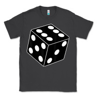 Smoke black gaming dice halloween costume cool quirky funny Classic Tee - longCreatives