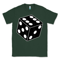 Sports Green black gaming dice halloween costume cool quirky funny Classic Tee - longCreatives
