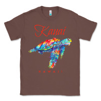Chestnut kauai hawaii watercolor sea turtle souvenir Classic Tee - longCreatives