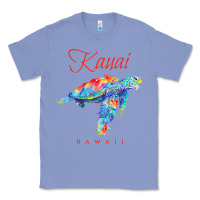 Colony Blue kauai hawaii watercolor sea turtle souvenir Classic Tee - longCreatives