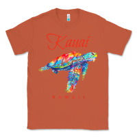 Copper kauai hawaii watercolor sea turtle souvenir Classic Tee - longCreatives