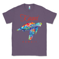 Lavender kauai hawaii watercolor sea turtle souvenir Classic Tee - longCreatives