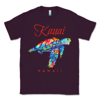 Plum kauai hawaii watercolor sea turtle souvenir Classic Tee - longCreatives