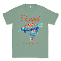 Sage kauai hawaii watercolor sea turtle souvenir Classic Tee - longCreatives