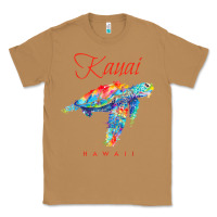 Toasted Coconut kauai hawaii watercolor sea turtle souvenir Classic Tee - longCreatives